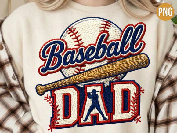 Elevate Your Creative Projects with a Premium Baseball Dad Digital Design