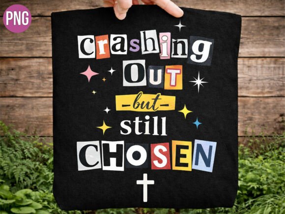 Evaluating the Crashing out Chosen Christian Cross PNG for Digital Design