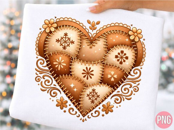 Integrating the Boho Patchwork Quilt Heart Design PNG into Your Creative Workflow