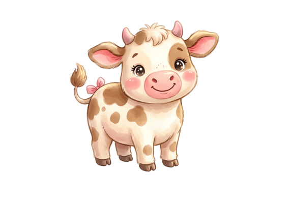 Unlocking Creativity with Cute Cow PNG and Farm Clipart for DIY Projects